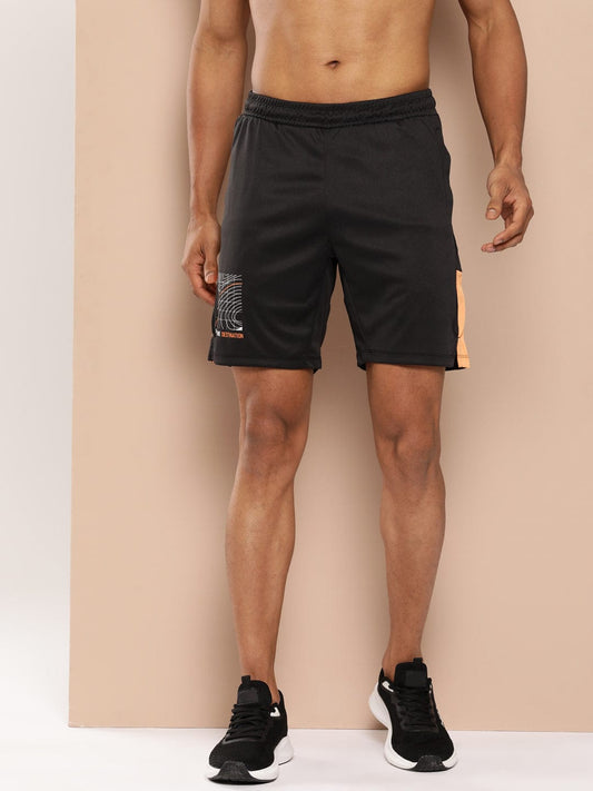Alcis Men's Black Next Mile Shorts