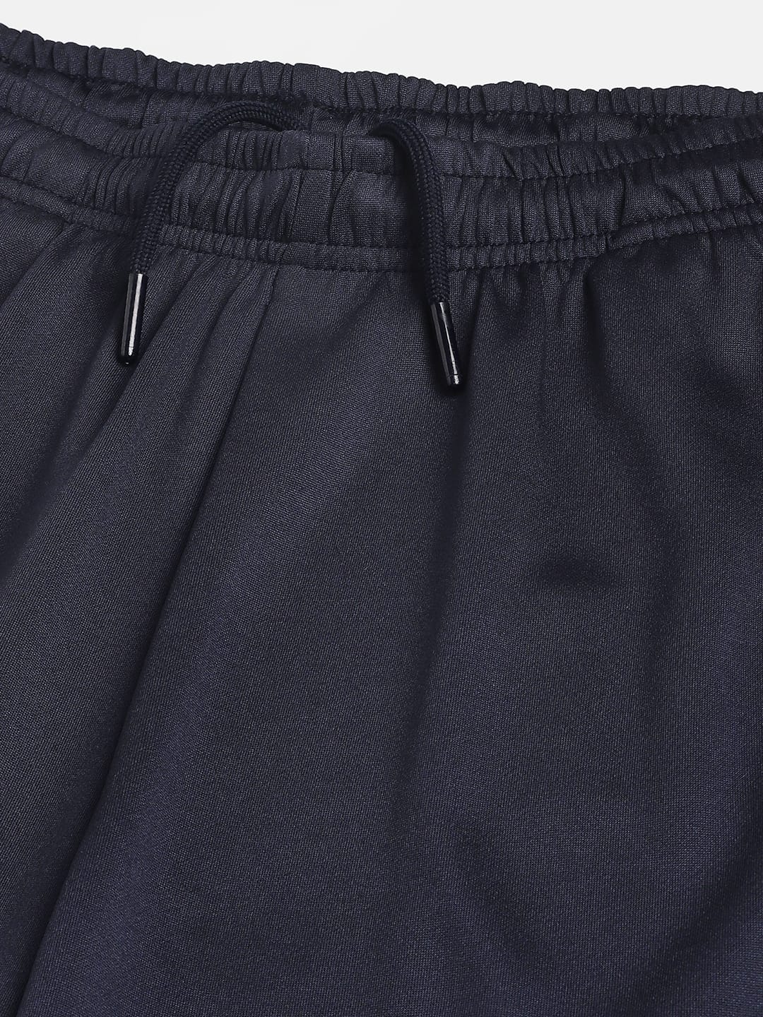 Alcis Men Navy Anti-Static Slim-Fit Training Shorts