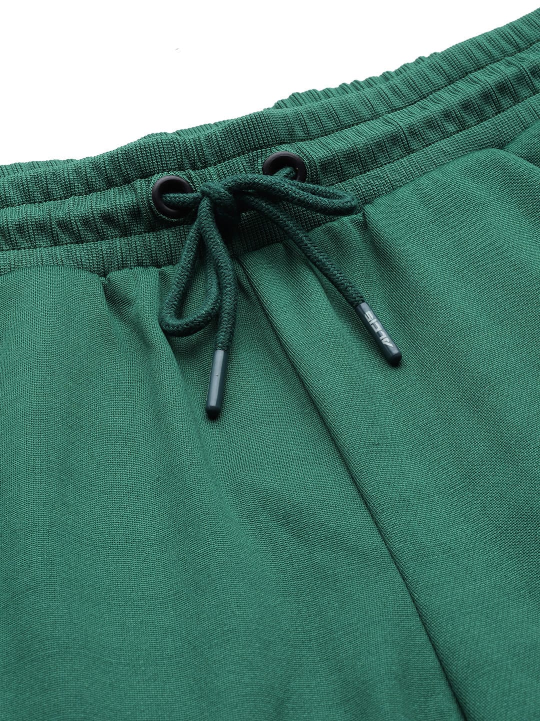Alcis Men Green Solid Tracksuit