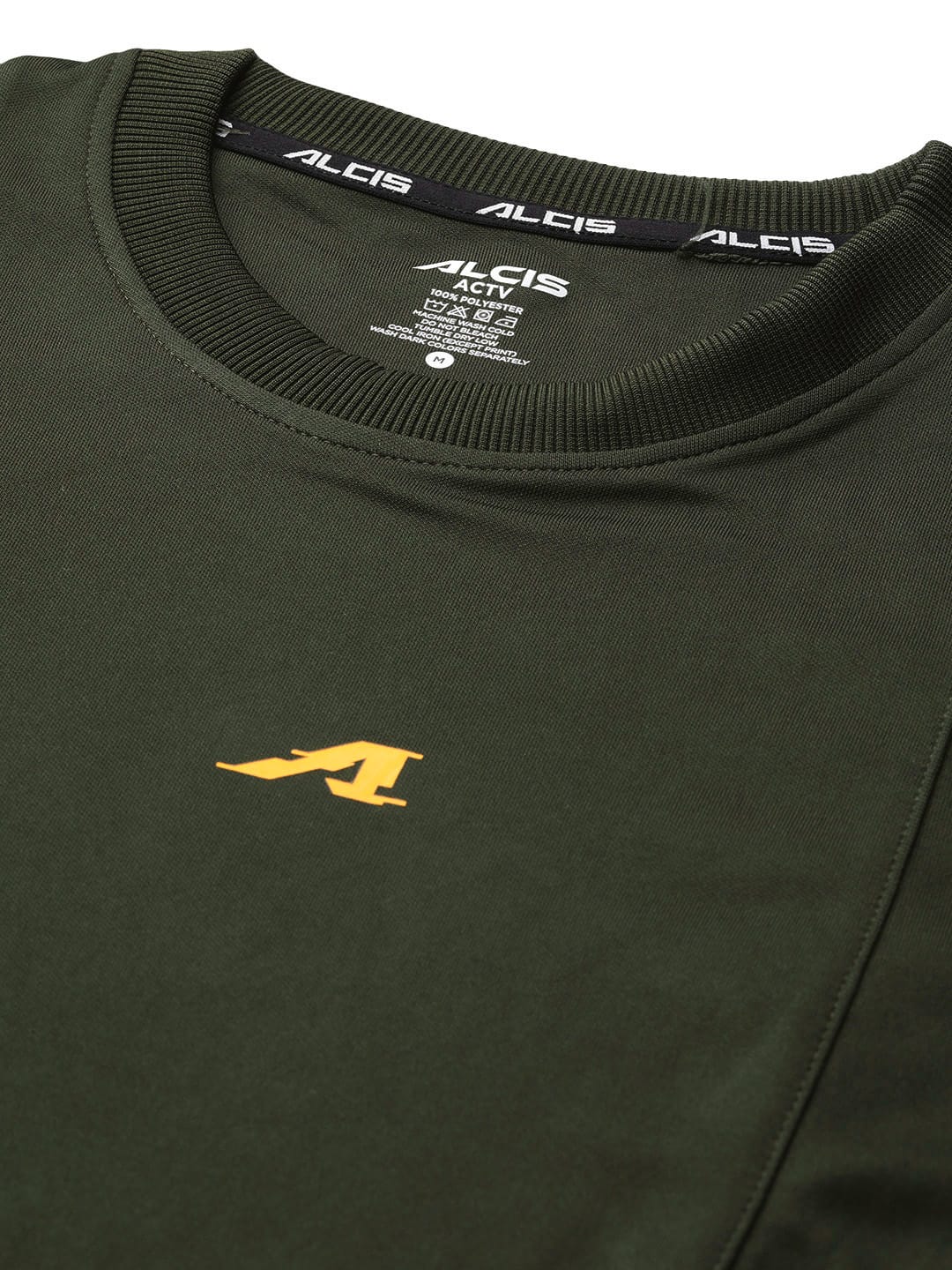 Alcis Men Green Printed Sweatshirt