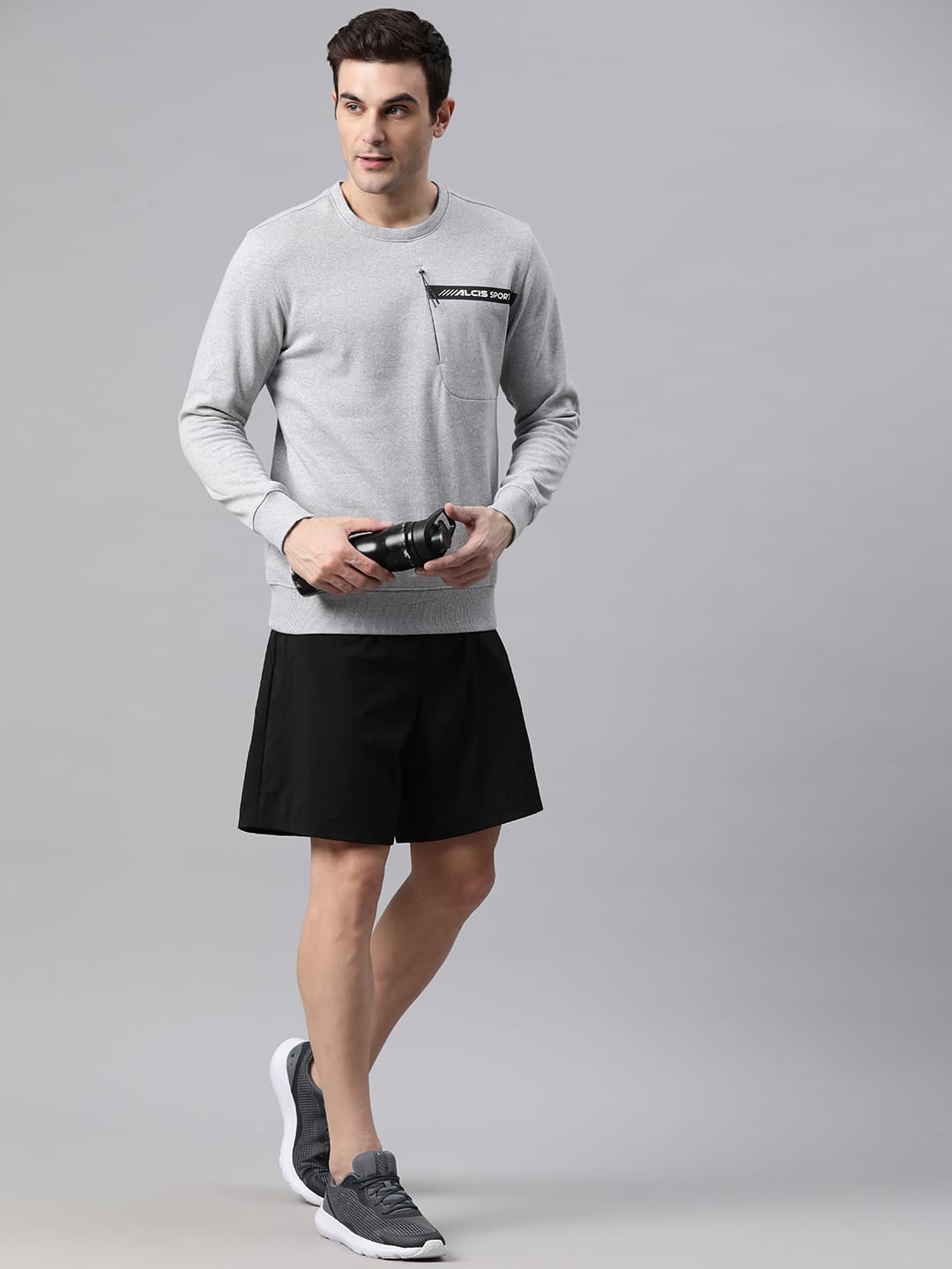 Alcis Men Typography Printed Sweatshirt
