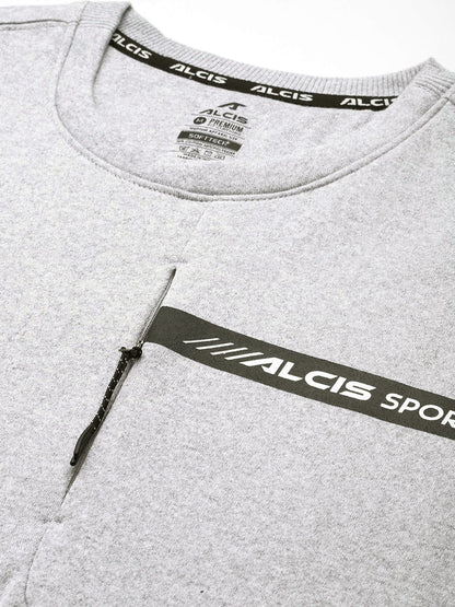 Alcis Men Typography Printed Sweatshirt