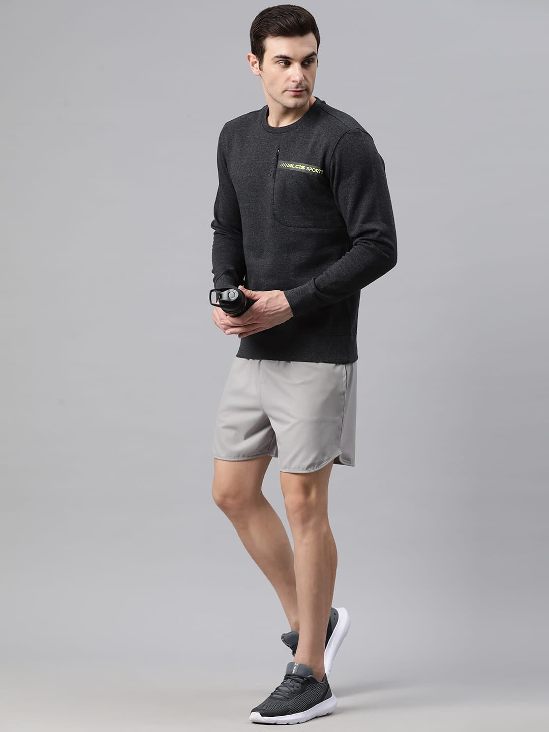 Alcis Men Typography Printed Sweatshirt