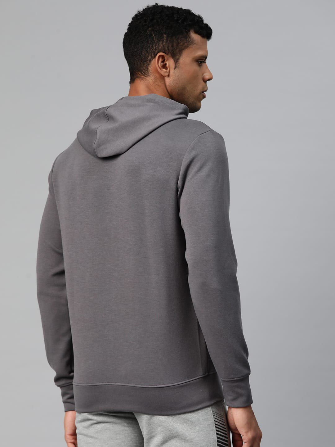 Alcis Men Typography Printed Hooded Sweatshirt