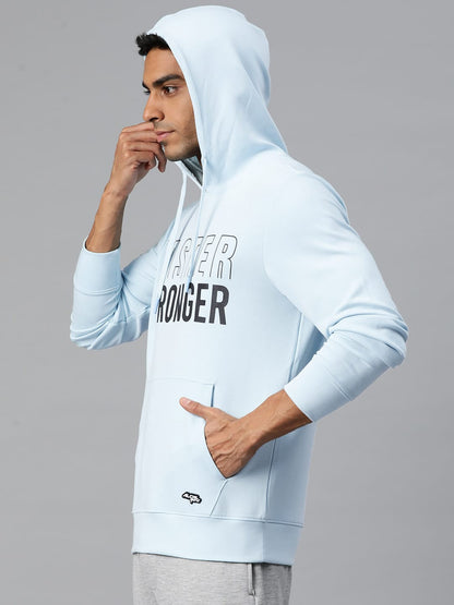 Alcis Men Printed Hooded Sweatshirt
