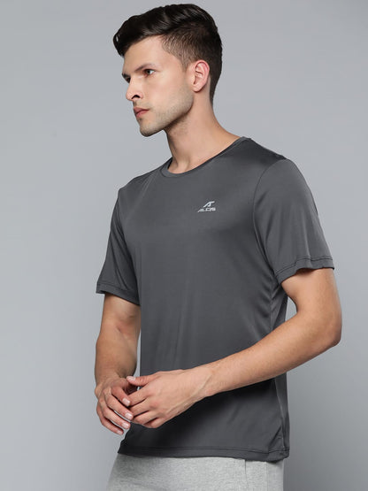 Alcis Men Dark Grey Wonder T-shirt