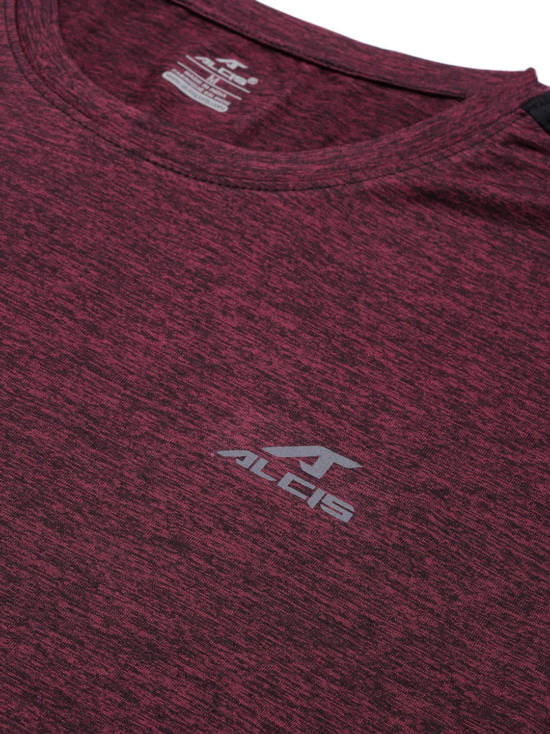 Alcis Men Maroon T-shirt