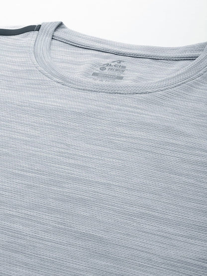 Alcis Men Colourblocked Dry Tech Slim Fit Sports T-shirt