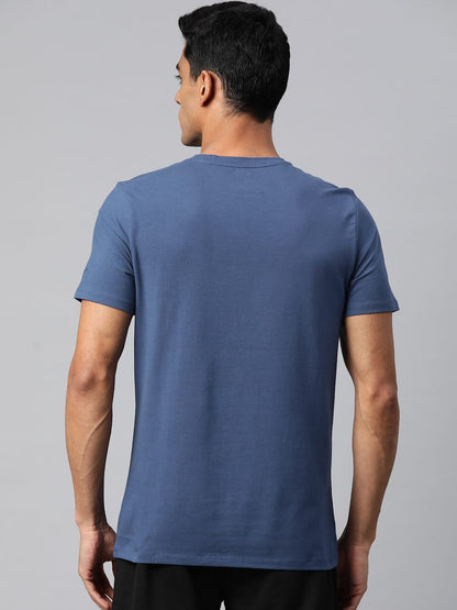 Alcis Men Solid Stretchex Slim Fit T-shirt