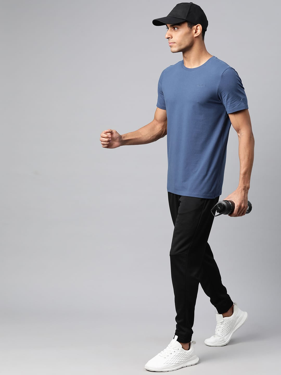 Alcis Men Solid Stretchex Slim Fit T-shirt