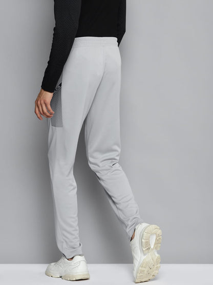 Alcis Men Grey Solid Slim Fit Running Track Pants