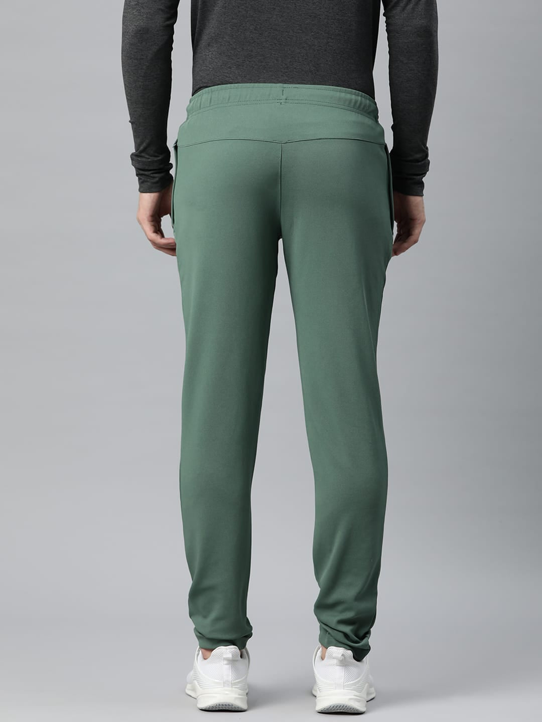 Alcis Men Solid Slim Fit Sports Track Pants