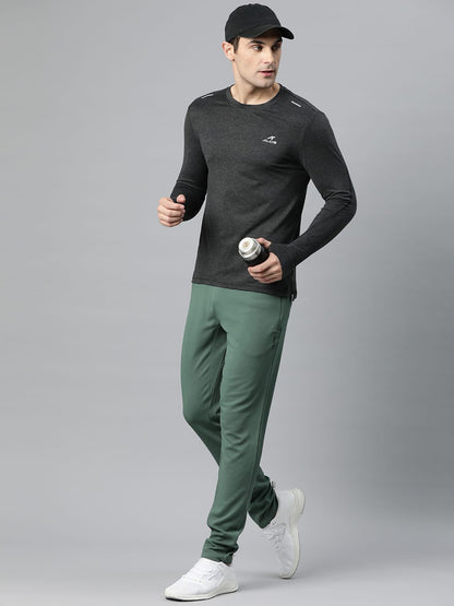 Alcis Men Solid Slim Fit Sports Track Pants