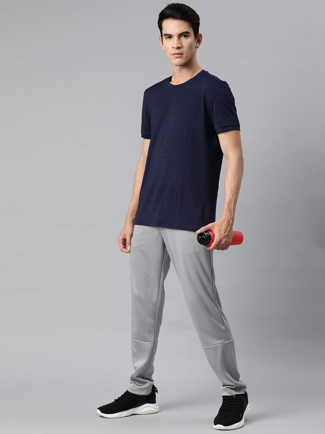 Alcis Men Solid Slim Fit Sports Track Pants
