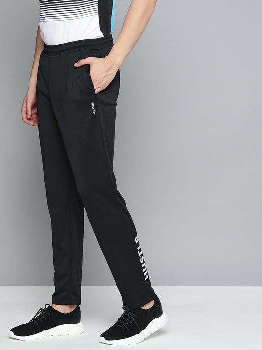 Alcis Men Printed Drytech+ Track Pants