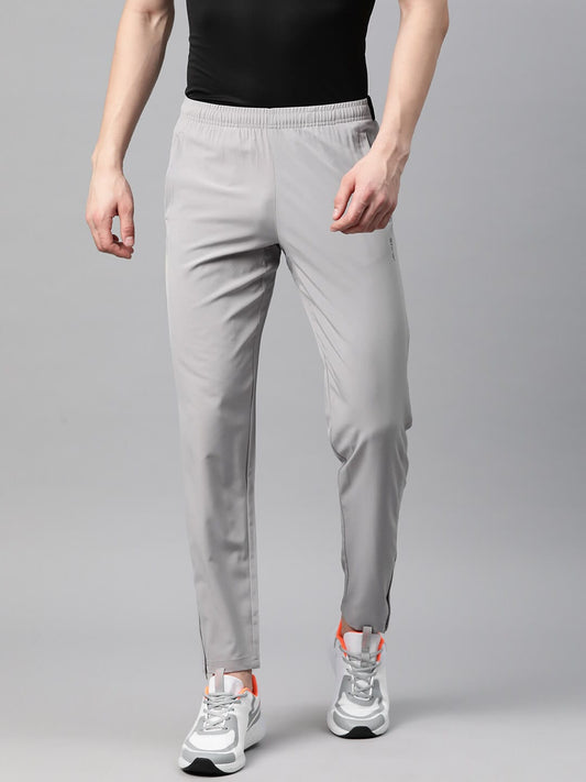 Alcis Men Dry Tech Slim Fit Sports Track Pants with Reflective Detail