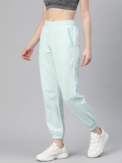 Alcis Women Solid Regular-Fit Joggers