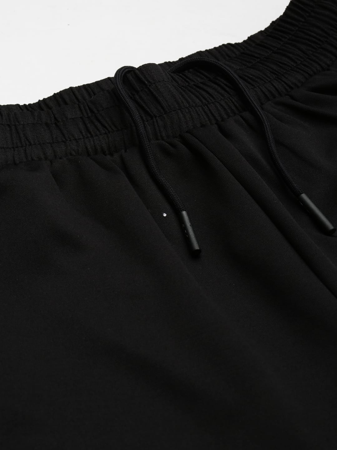 Alcis Women Black Slim Fit Training or Gym Sports Shorts