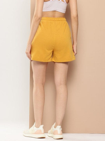 ALCIS WOMEN YELLOW COMFI MOVE SHORTS
