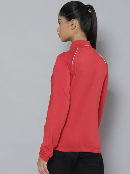 Alcis Women Red Sweatshirt