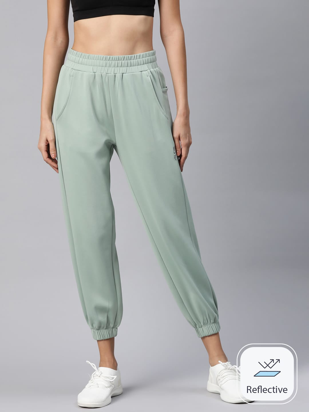Alcis Women Regular Fit Elite Motion Jogger Track Pants