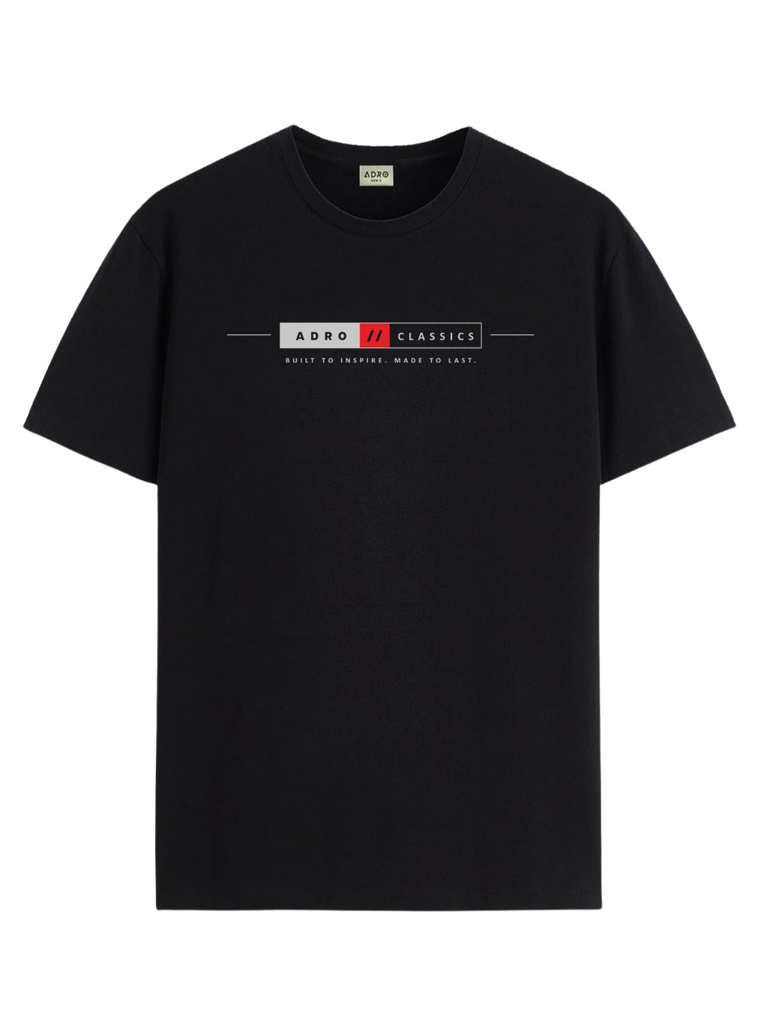 ADRO Mens Summer T-Shirt | Classic Heritage Printed Cotton Tshirt | Regular Fit Casual T-Shirts | Stylish Summer Tshirts