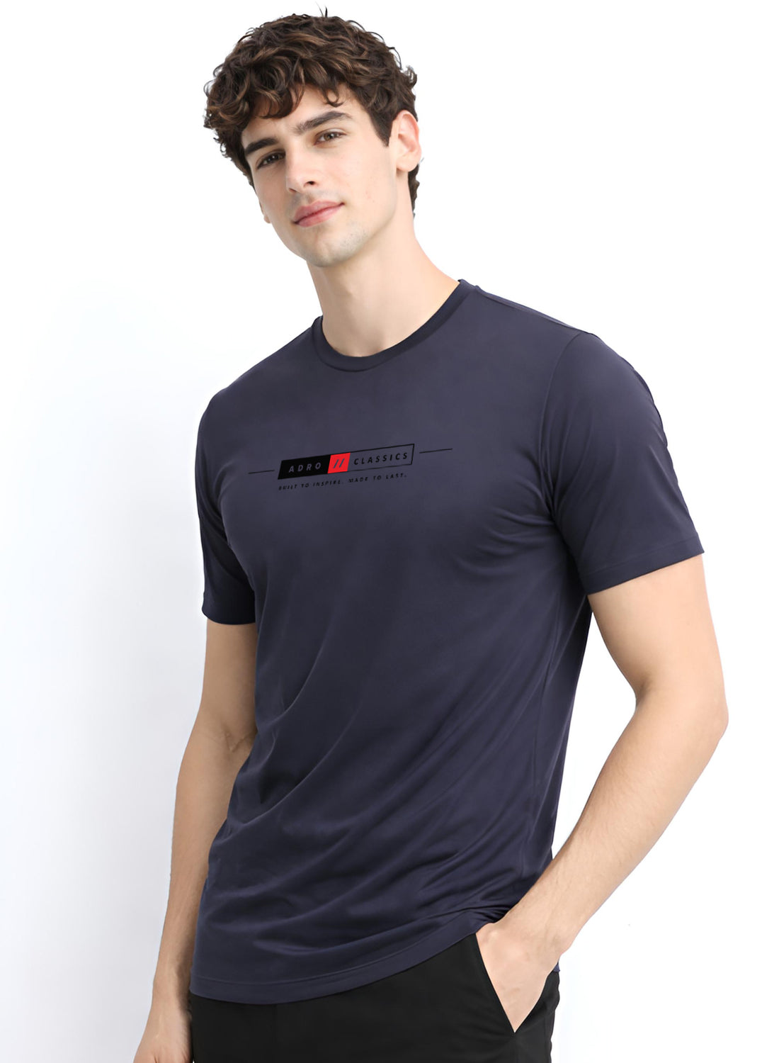ADRO Mens Summer T-Shirt | Classic Heritage Printed Cotton Tshirt | Regular Fit Casual T-Shirts | Stylish Summer Tshirts