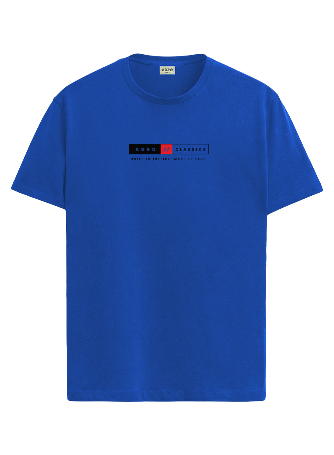 ADRO Mens Summer T-Shirt | Classic Heritage Printed Cotton Tshirt | Regular Fit Casual T-Shirts | Stylish Summer Tshirts