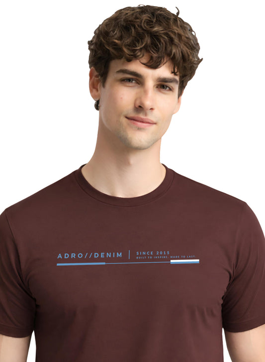 ADRO Mens Printed T-Shirt| Cotton Printed Tshirt for men| Regular Fit Casual T-Shirts | Premium Summer Tshirts