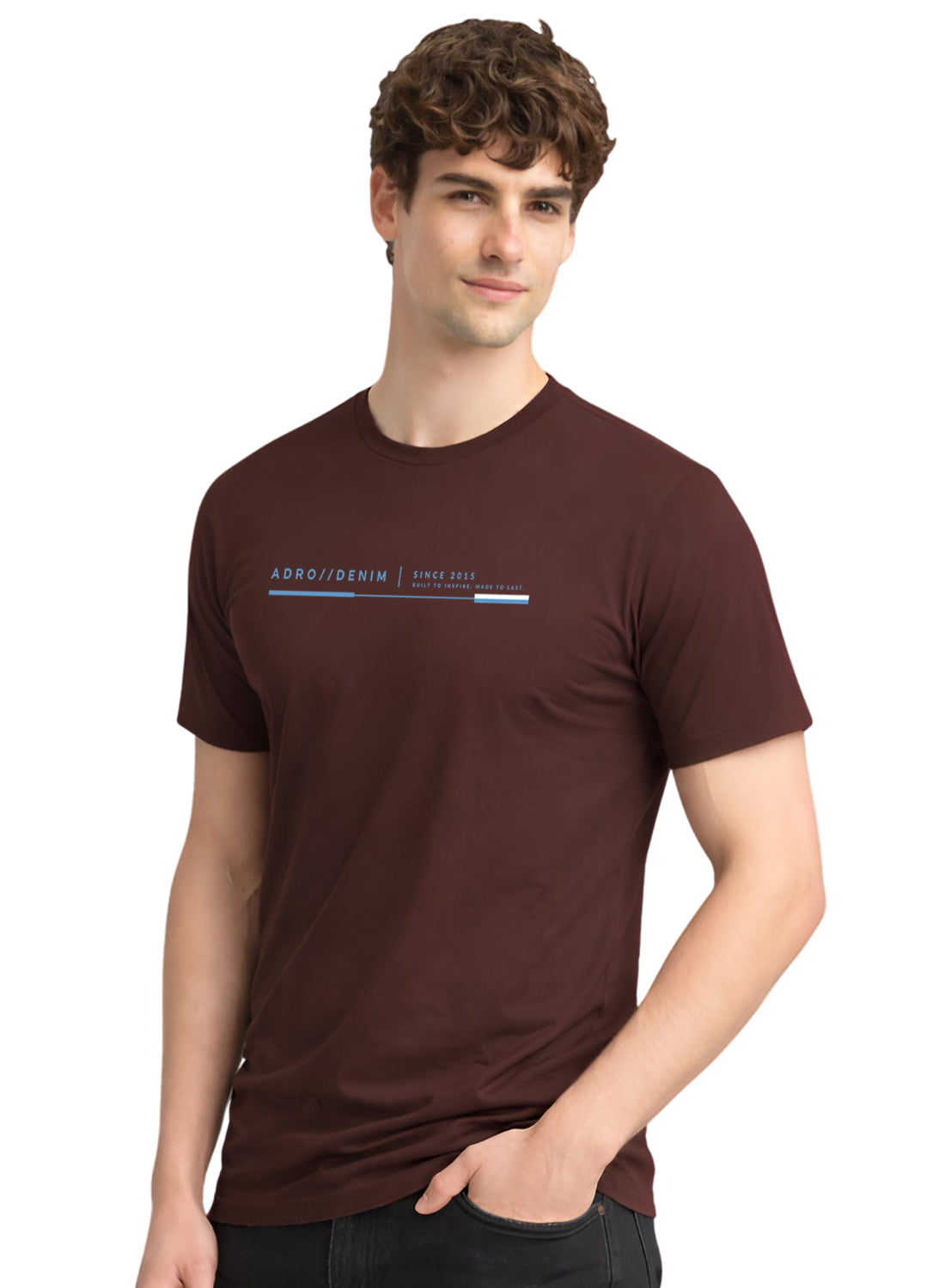 ADRO Mens Printed T-Shirt| Cotton Printed Tshirt for men| Regular Fit Casual T-Shirts | Premium Summer Tshirts