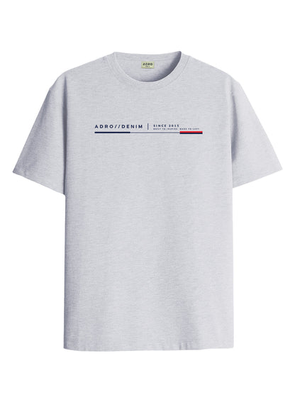 ADRO Mens Printed T-Shirt| Cotton Printed Tshirt for men| Regular Fit Casual T-Shirts | Premium Summer Tshirts