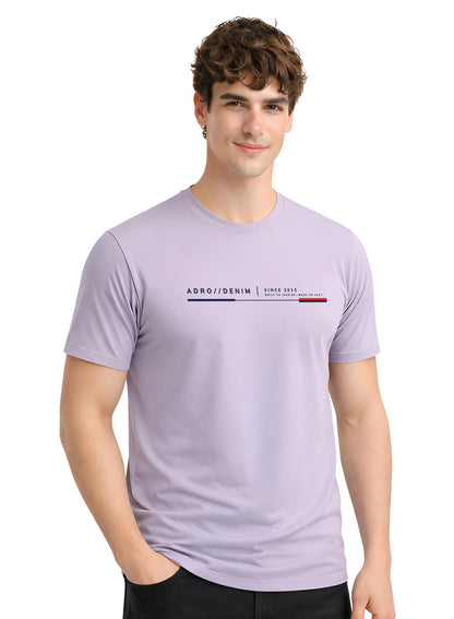 ADRO Mens Printed T-Shirt| Cotton Printed Tshirt for men| Regular Fit Casual T-Shirts | Premium Summer Tshirts