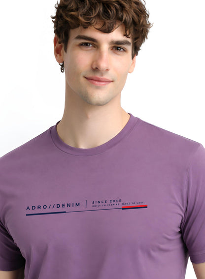 ADRO Mens Printed T-Shirt| Cotton Printed Tshirt for men| Regular Fit Casual T-Shirts | Premium Summer Tshirts