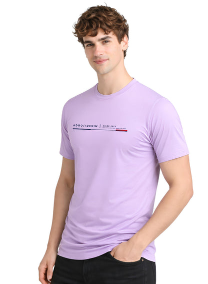 ADRO Mens Printed T-Shirt| Cotton Printed Tshirt for men| Regular Fit Casual T-Shirts | Premium Summer Tshirts