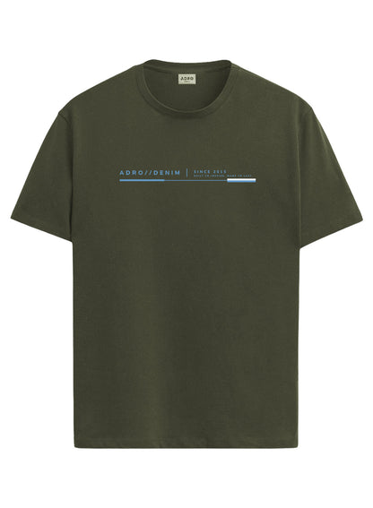 ADRO Mens Printed T-Shirt| Cotton Printed Tshirt for men| Regular Fit Casual T-Shirts | Premium Summer Tshirts