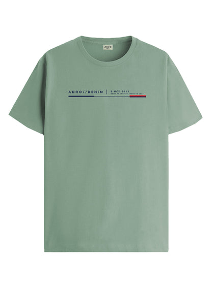 ADRO Mens Printed T-Shirt| Cotton Printed Tshirt for men| Regular Fit Casual T-Shirts | Premium Summer Tshirts