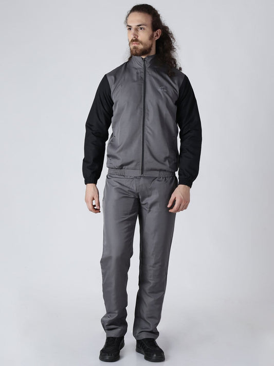 Alcis Mens Printed Graphite Tracksuit-S-Graphite AFW16CMWT0014-S