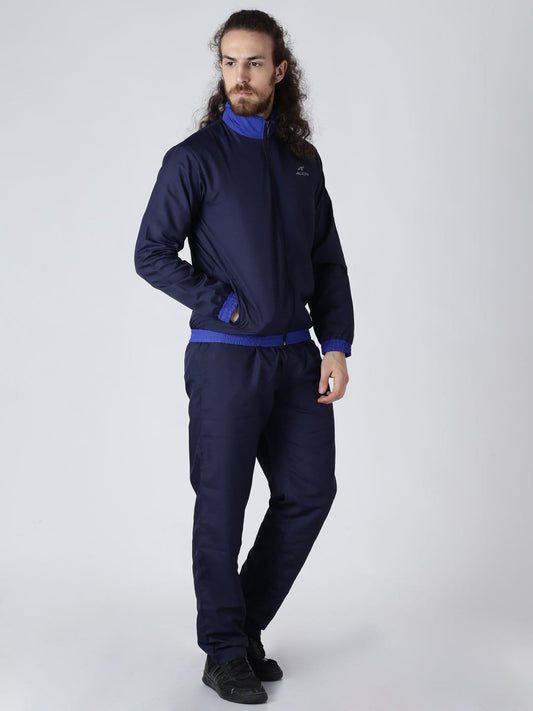 Alcis Mens Solid Navy Tracksuit-S-Navy Blue AFW16CMWT0015-S