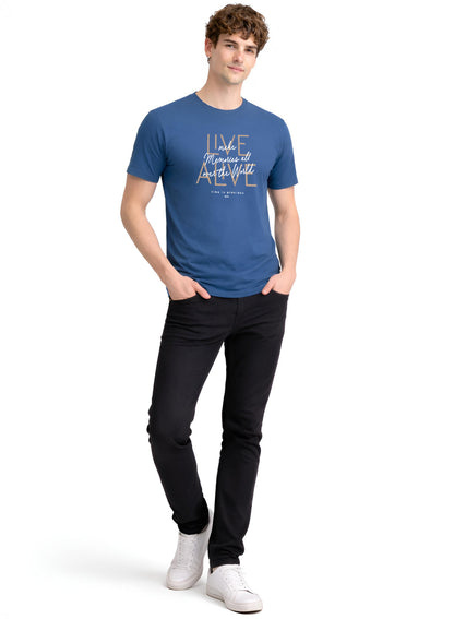 ADRO Printed Tshirt for Men | Cotton Printed T-shirt | Regular Fit Casual Mens T-Shirts | Premium Summer Tshirts