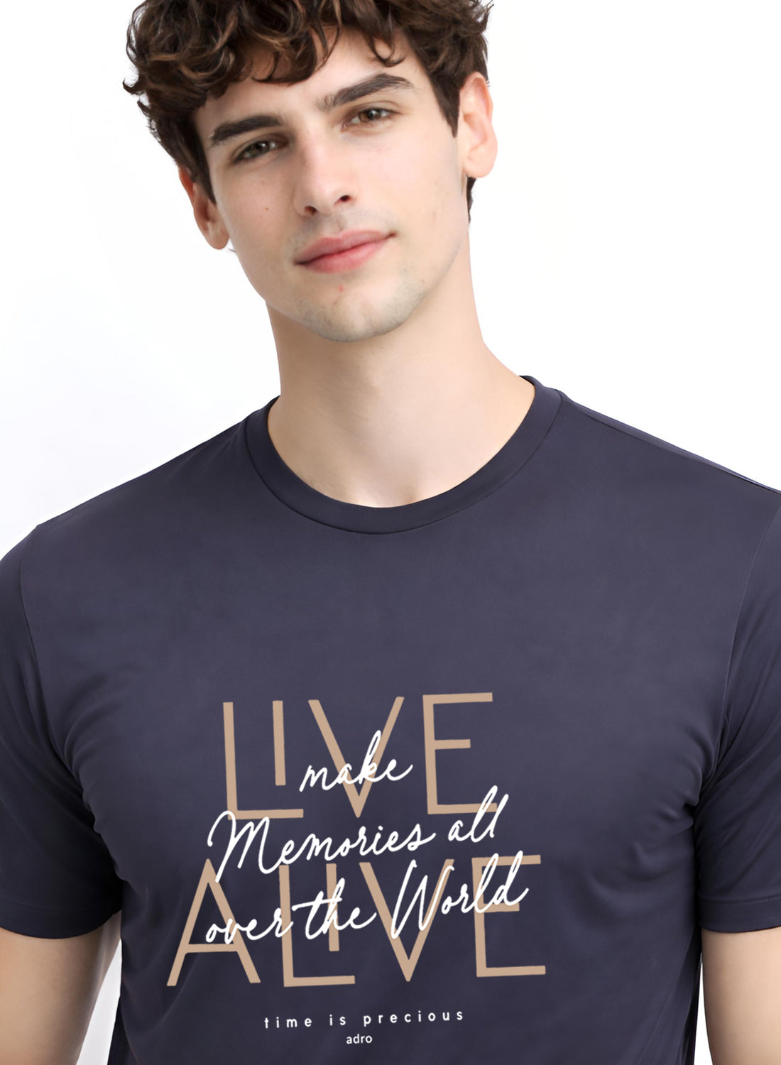 ADRO Printed Tshirt for Men | Cotton Printed T-shirt | Regular Fit Casual Mens T-Shirts | Premium Summer Tshirts