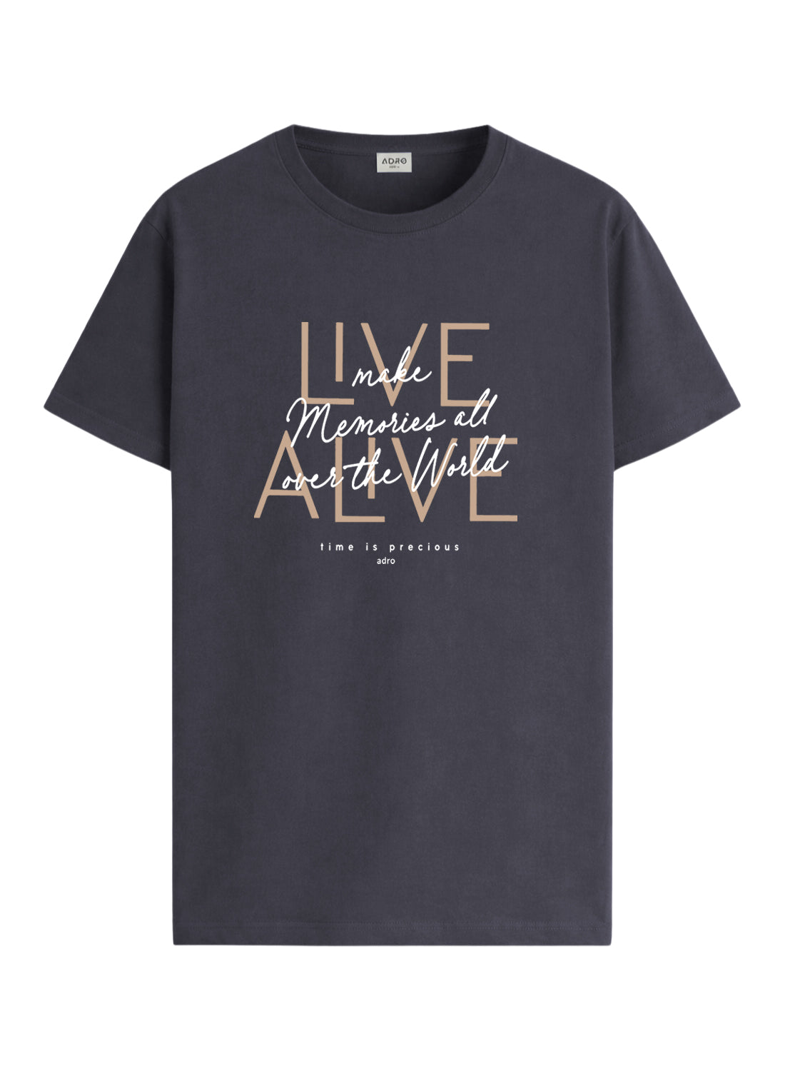 ADRO Printed Tshirt for Men | Cotton Printed T-shirt | Regular Fit Casual Mens T-Shirts | Premium Summer Tshirts