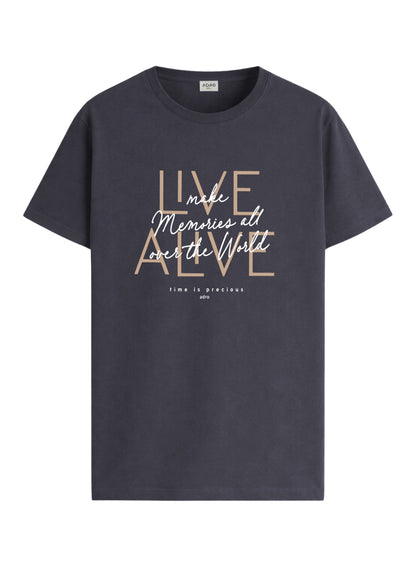 ADRO Printed Tshirt for Men | Cotton Printed T-shirt | Regular Fit Casual Mens T-Shirts | Premium Summer Tshirts