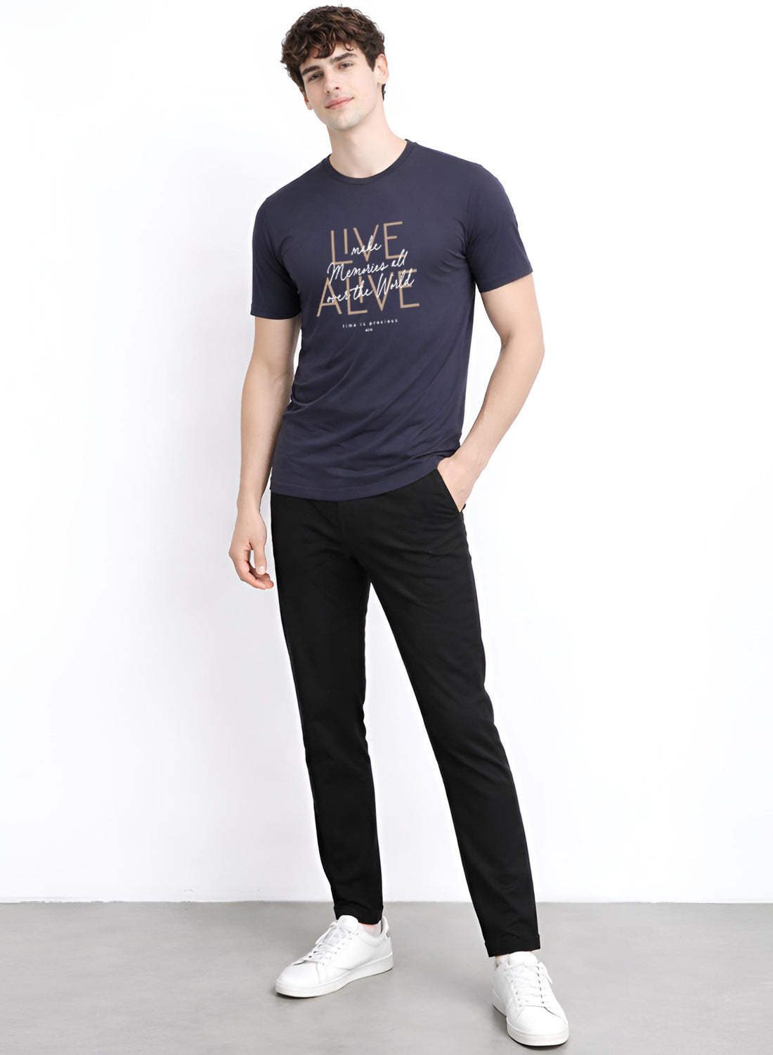 ADRO Printed Tshirt for Men | Cotton Printed T-shirt | Regular Fit Casual Mens T-Shirts | Premium Summer Tshirts
