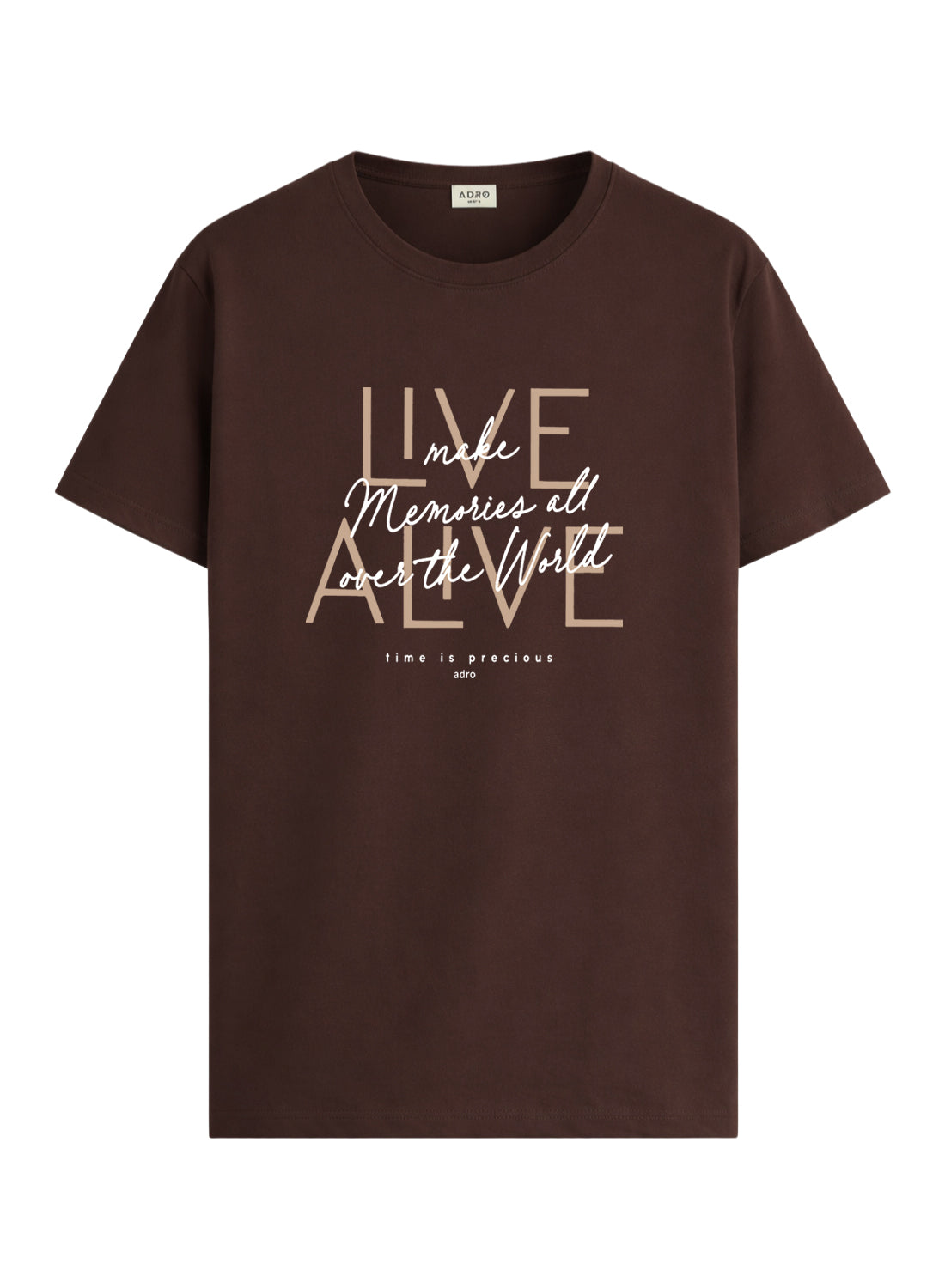 ADRO Printed Tshirt for Men | Cotton Printed T-shirt | Regular Fit Casual Mens T-Shirts | Premium Summer Tshirts