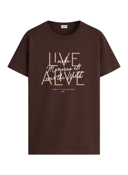 ADRO Printed Tshirt for Men | Cotton Printed T-shirt | Regular Fit Casual Mens T-Shirts | Premium Summer Tshirts