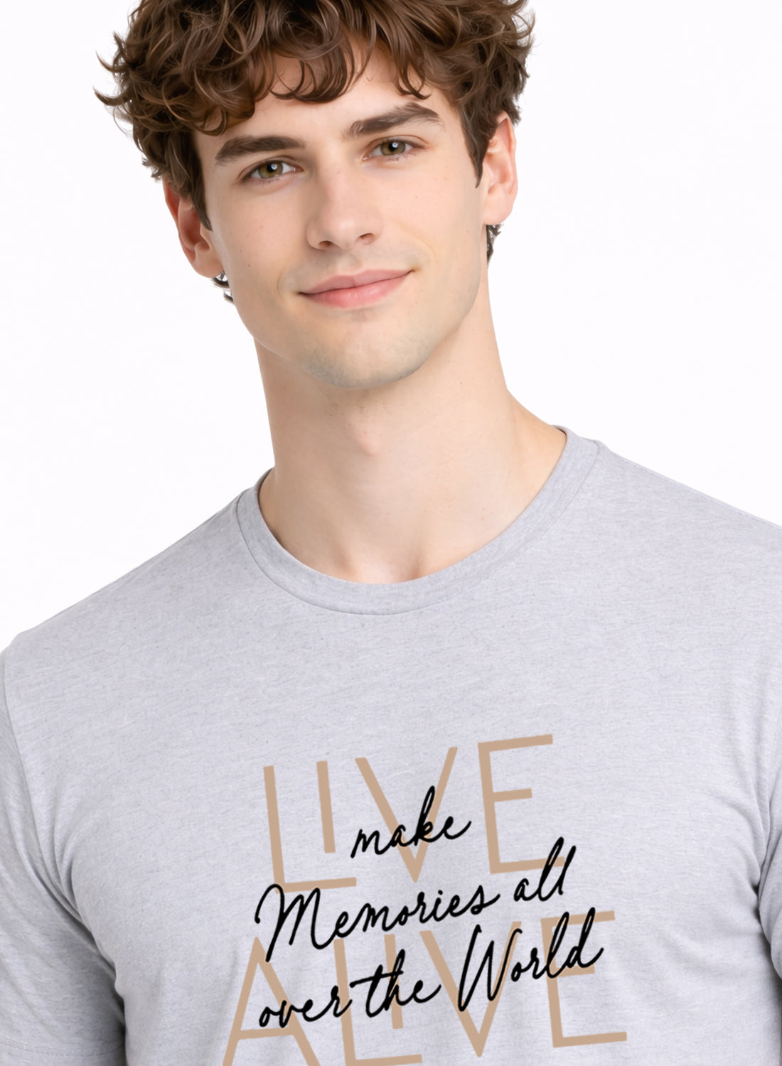 ADRO Printed Tshirt for Men | Cotton Printed T-shirt | Regular Fit Casual Mens T-Shirts | Premium Summer Tshirts
