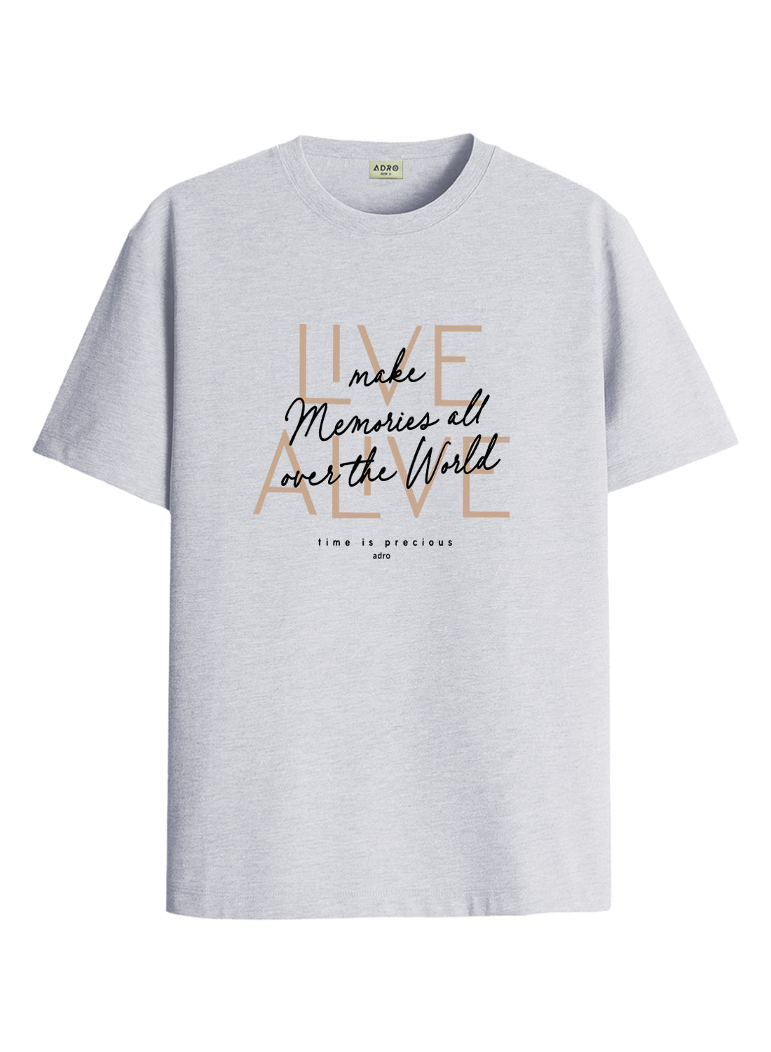 ADRO Printed Tshirt for Men | Cotton Printed T-shirt | Regular Fit Casual Mens T-Shirts | Premium Summer Tshirts