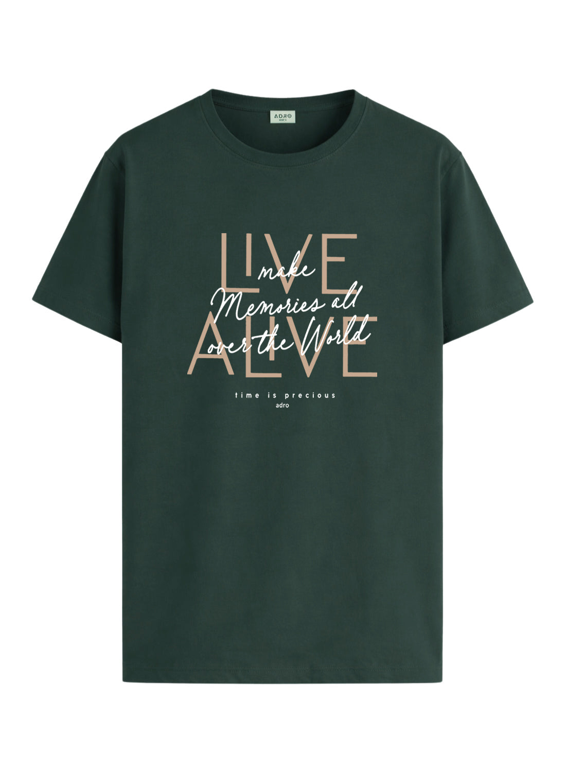 ADRO Printed Tshirt for Men | Cotton Printed T-shirt | Regular Fit Casual Mens T-Shirts | Premium Summer Tshirts