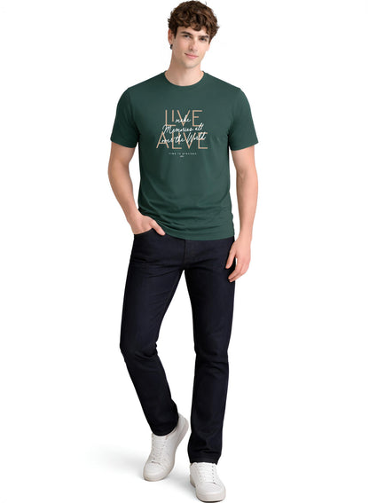 ADRO Printed Tshirt for Men | Cotton Printed T-shirt | Regular Fit Casual Mens T-Shirts | Premium Summer Tshirts