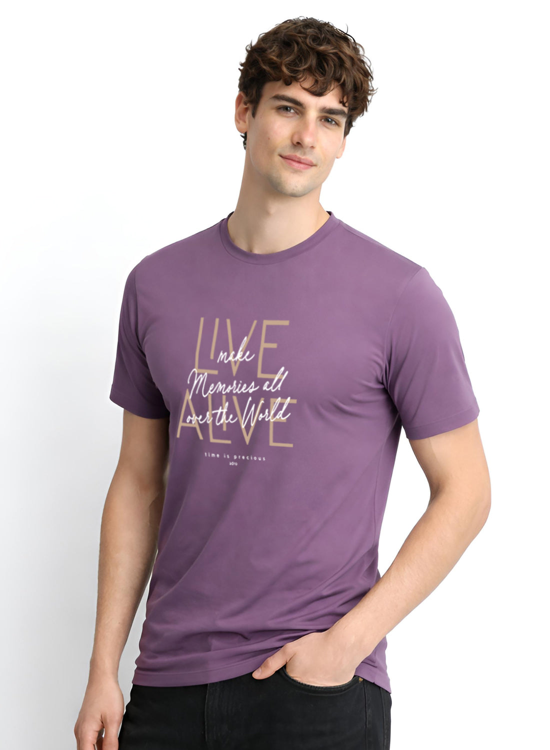 ADRO Printed Tshirt for Men | Cotton Printed T-shirt | Regular Fit Casual Mens T-Shirts | Premium Summer Tshirts